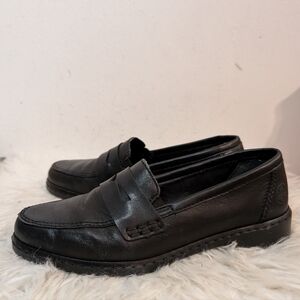 Rieker Leather Slip-on Loafer Comfort Antistress Sneaker Black 37
